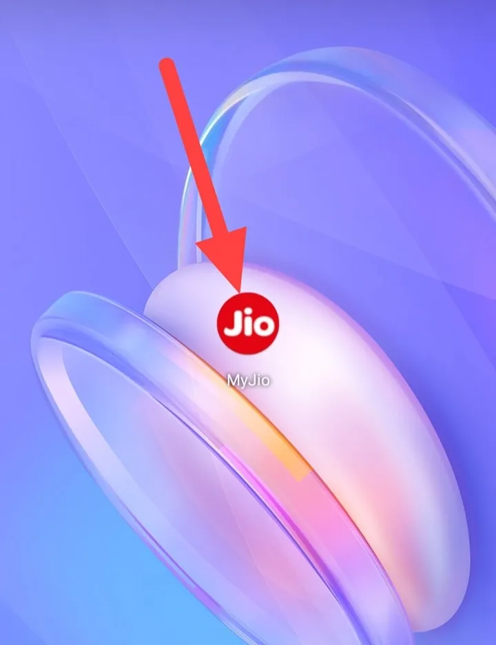 सबसे पहले आपको आपके Phone मे My Jio App को Open कर लेना है